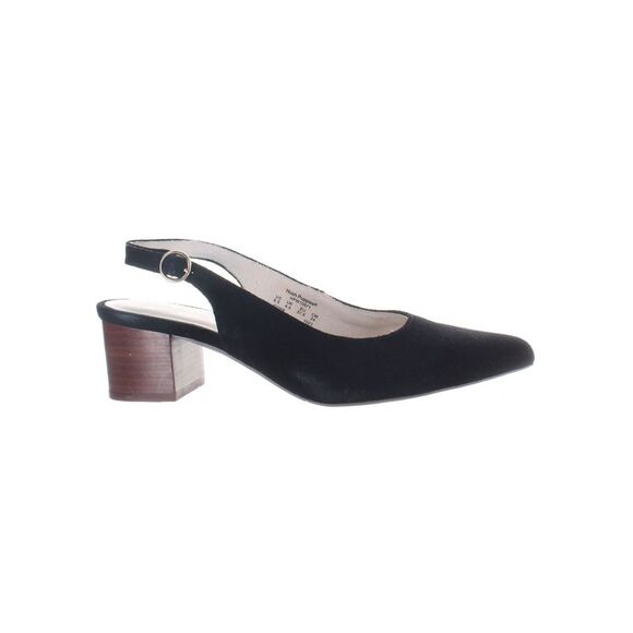 Hush Puppies Womens Sofie Black Slingbacks Size 6.5 Medium (B, M) - Picture 1 of 4